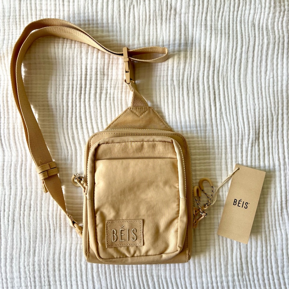 Beis The Sport Sling in Beige (new with tags!)